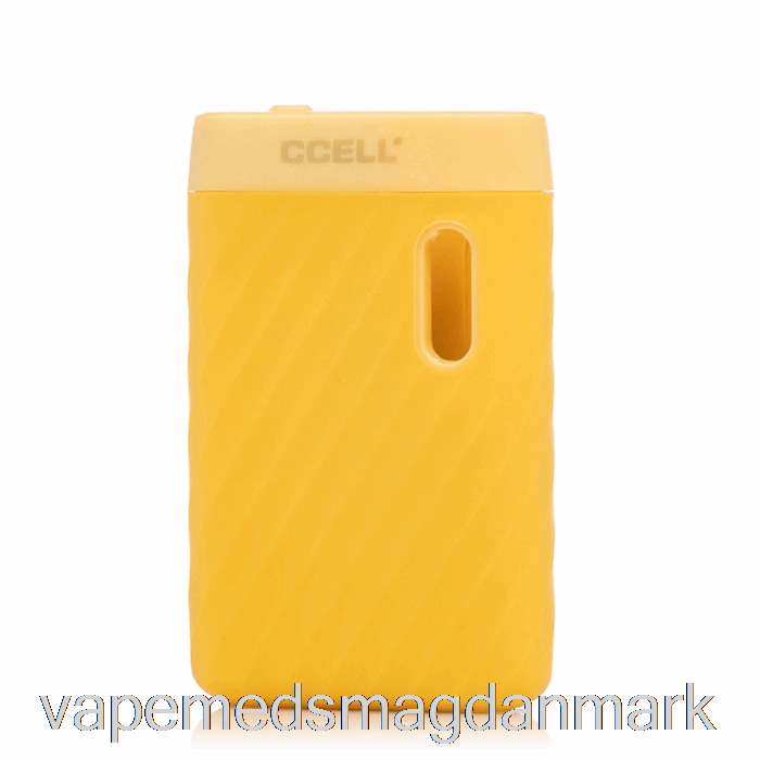 Vape Uden Nikotin Ccell Sandwave Vv 510 Batteri Tropisk Gul